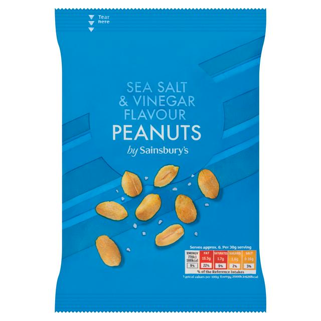 SALT&VINEGAR FLAVOUR PEANUTS