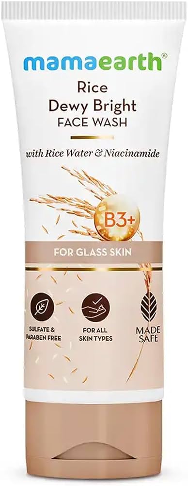 MANA EARTH RICE DEWY BRIGHT FACE WASH