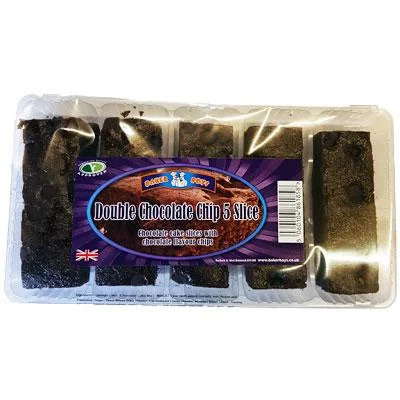 5 DOUBLE CHOCOLATE SLICE