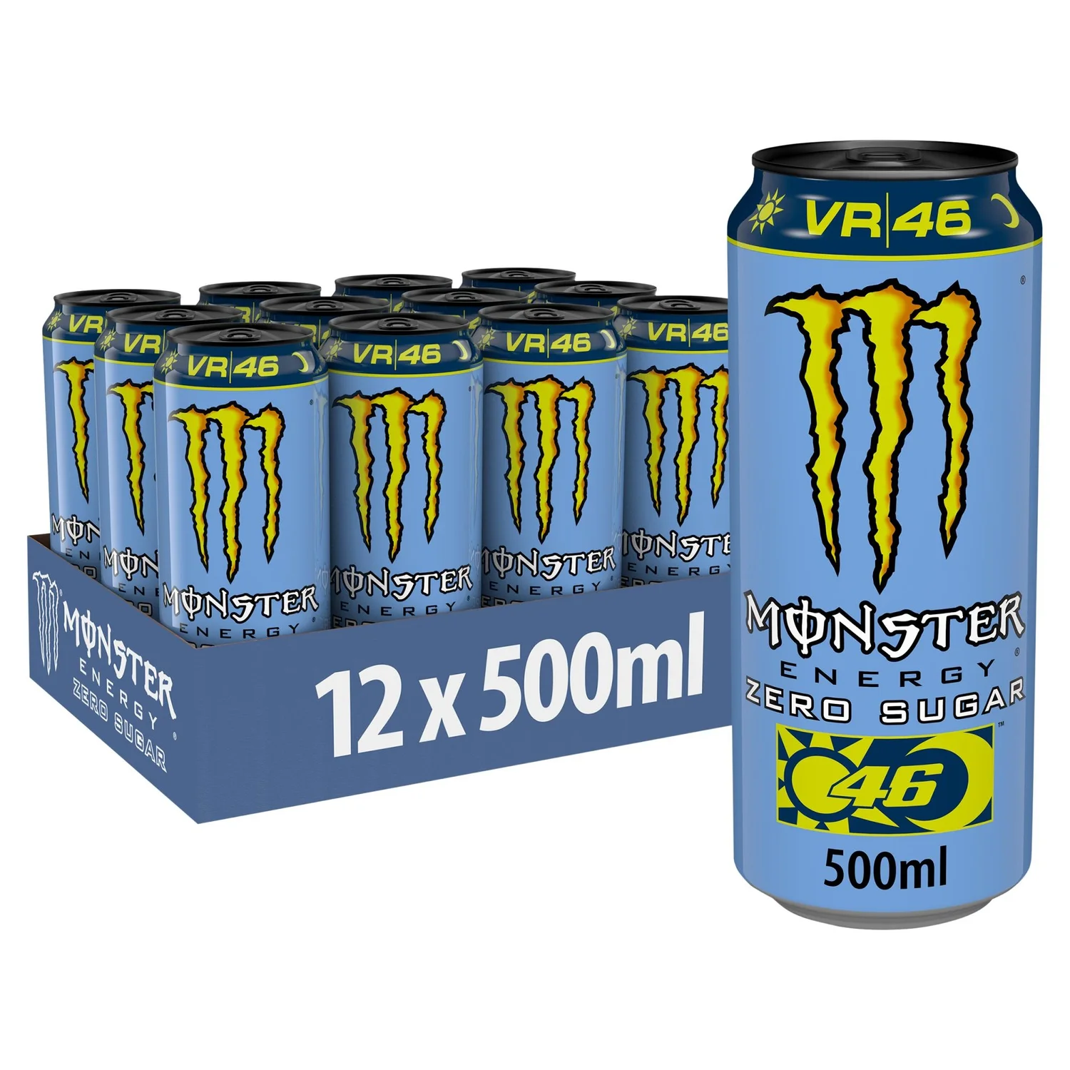 MONSTER ROSSI ZERO 500ML