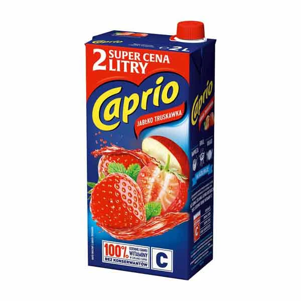 CAPRIO APPLE STRAWBERRY DRINK