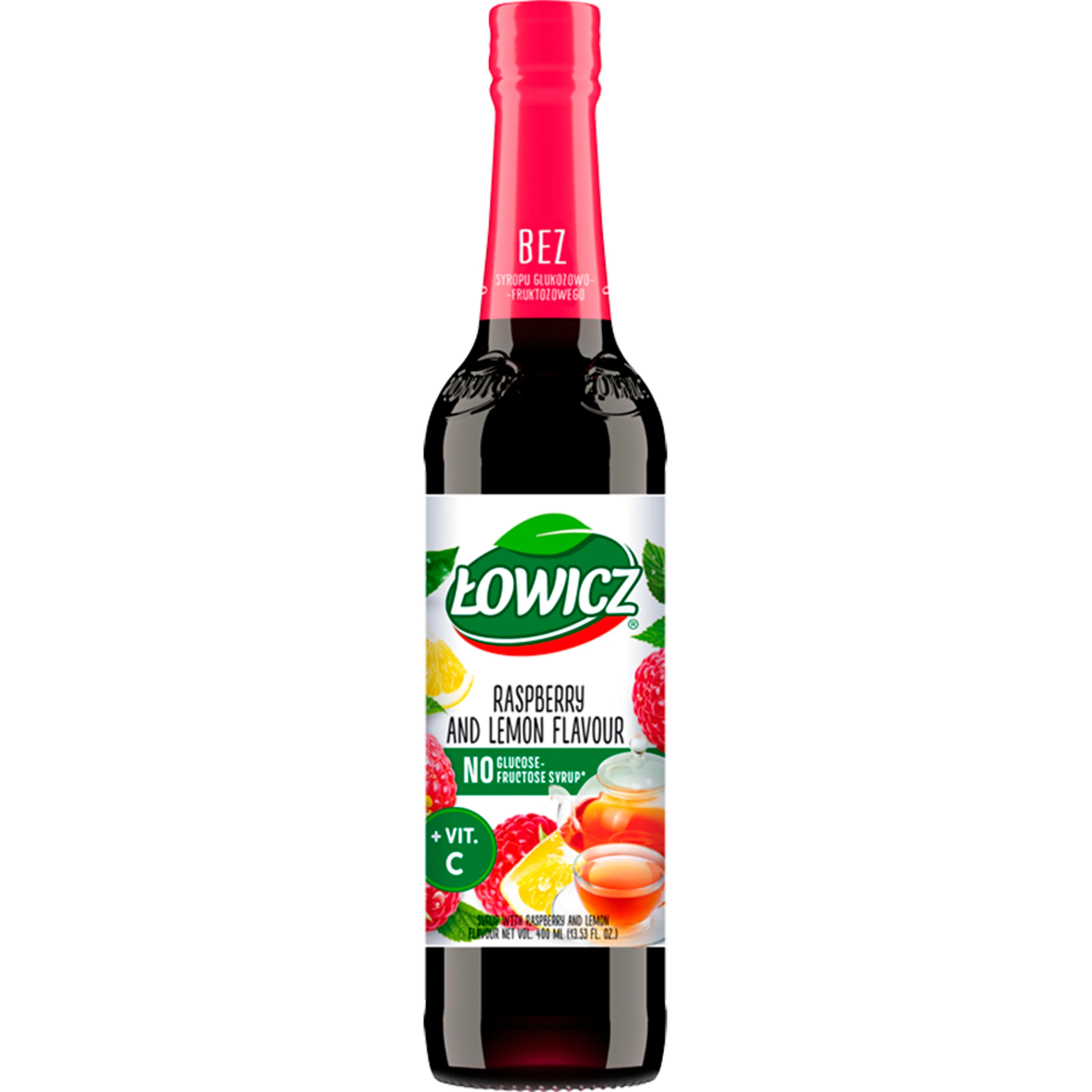 LOWICZ RASBERRY & LEMON SYRUP