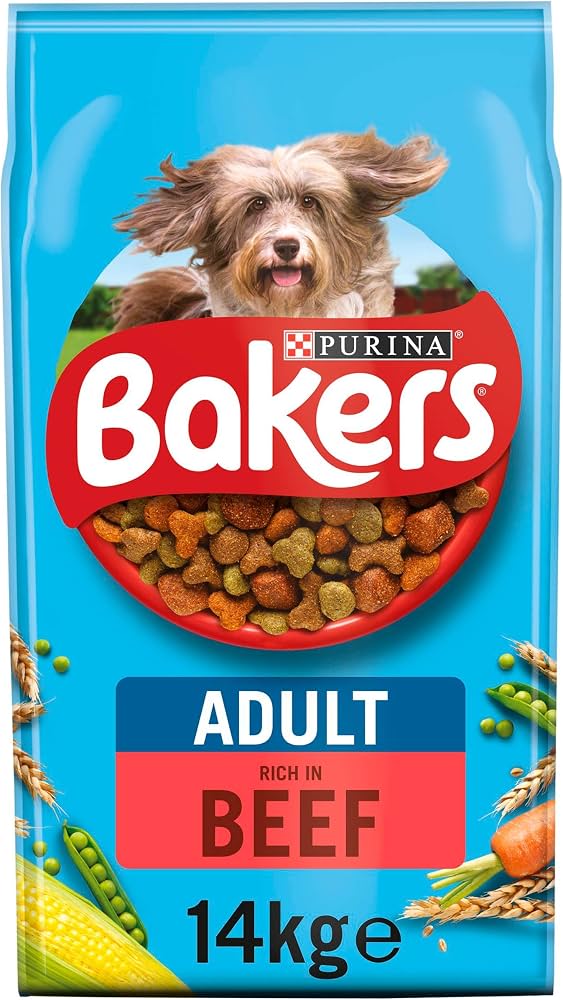 BAKERS ADULT BEEF&VEG PM375