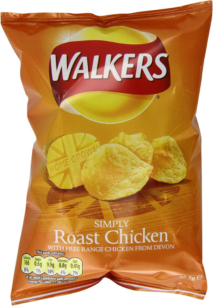 WALKERS ROAST CHICKEN PM135