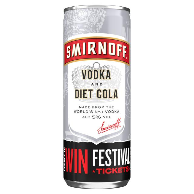 SMIRNOFF AND COLA PM225