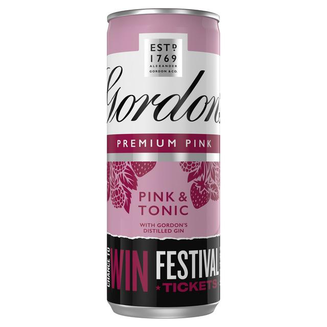 GORDONS PINK & TONIC PM219