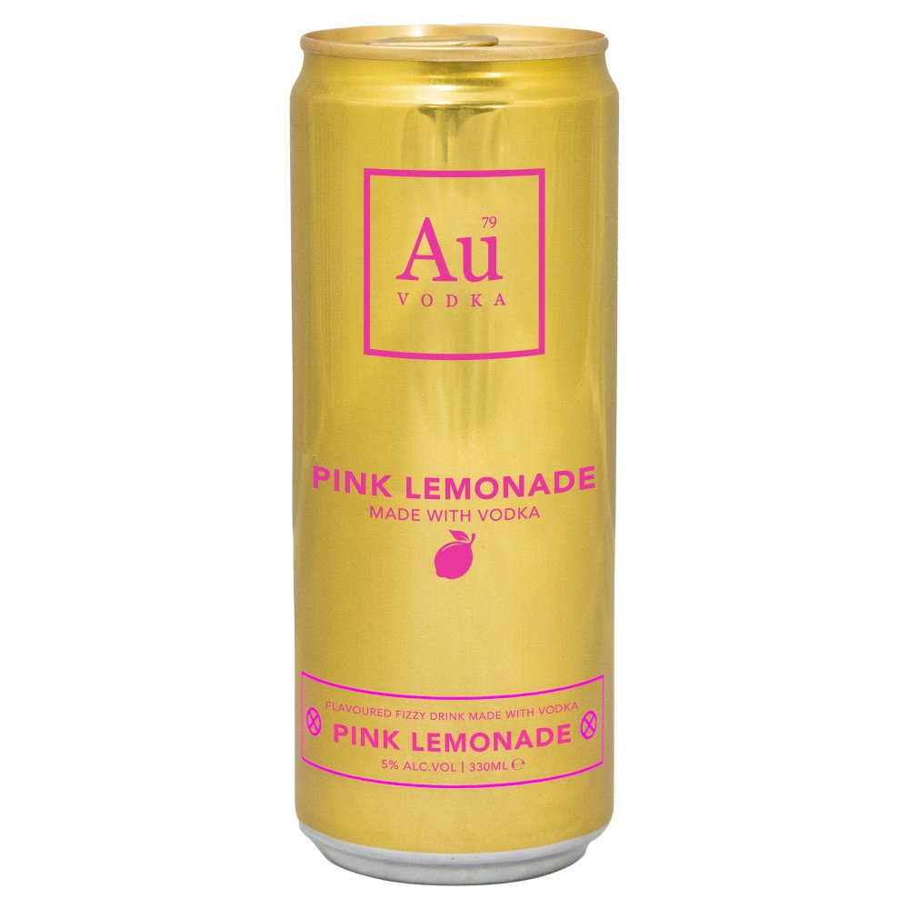 AU PINK LEMONADE RTD CANS