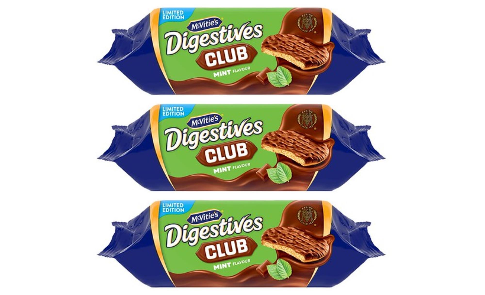 MCVITIES MINT CLUB DIGESTIV