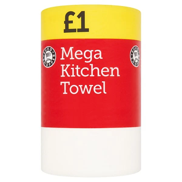 ES MEGA KTCHN TOWEL WHT PM75