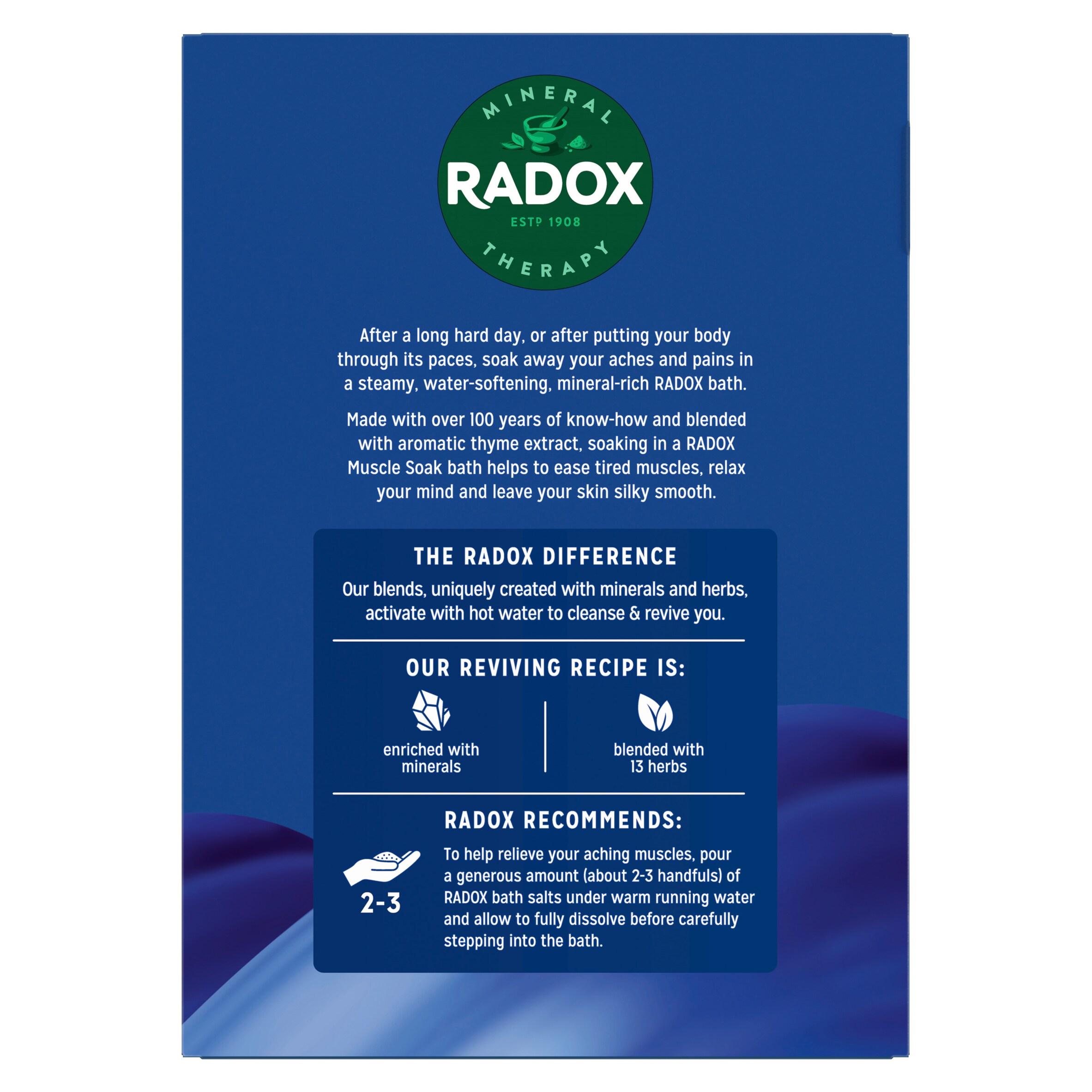RADOX SALTS MUSCLE SOAK