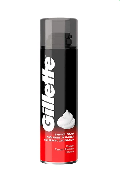 GILLETTE SHAVE FOAM REGULAR