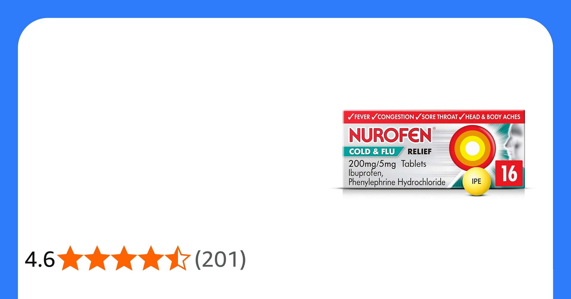 NUROFEN COLD/FLU RLF TABS