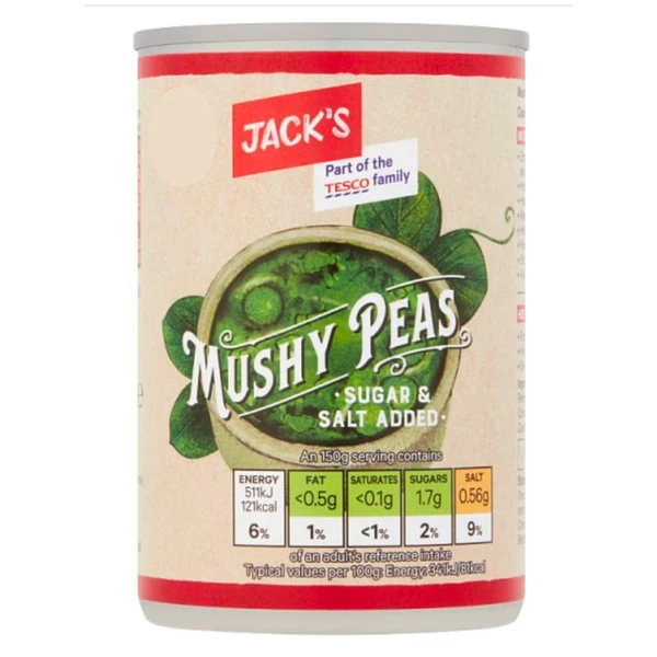 JACKS MUSHY PEAS PM69
