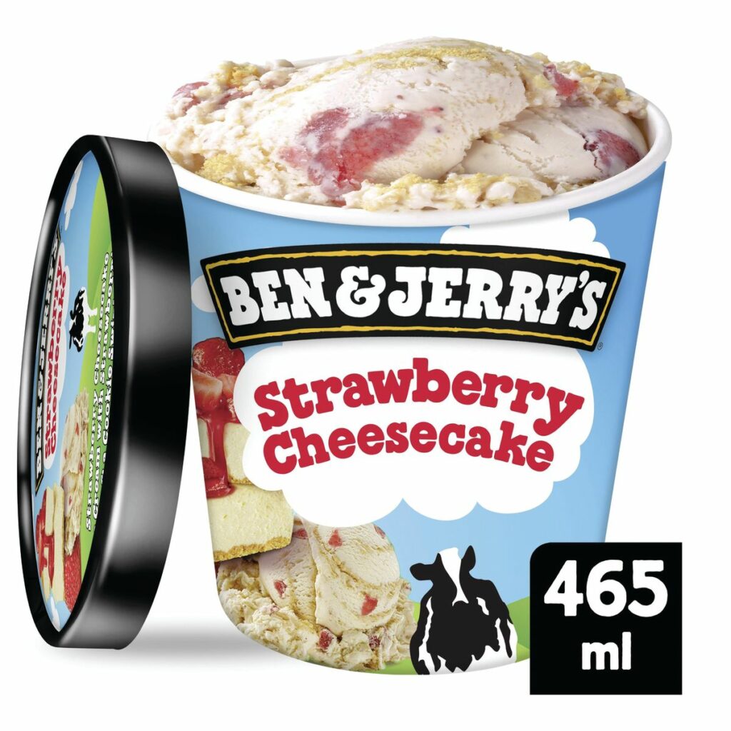 B&J Strawberry Cheesecake