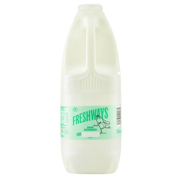 FRESHWAYS SEMI SKIMMED MILK