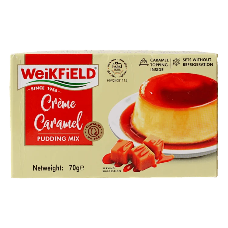 WEIKFIELD CARAMEL PUDDING MIX