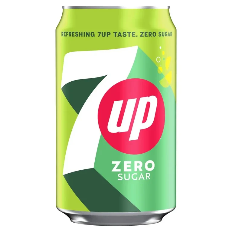 7UP ZERO SUGAR CAN
