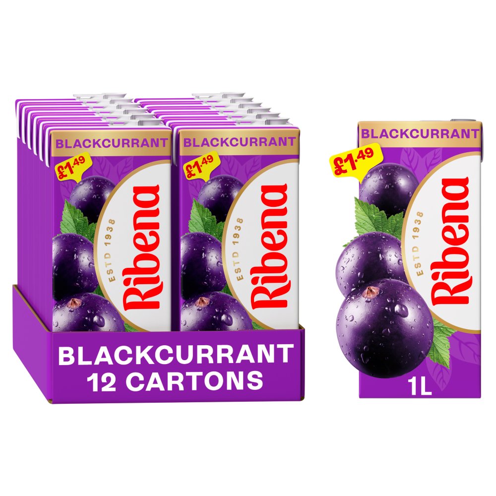 RIBENA BLACKCURRANT PMP149
