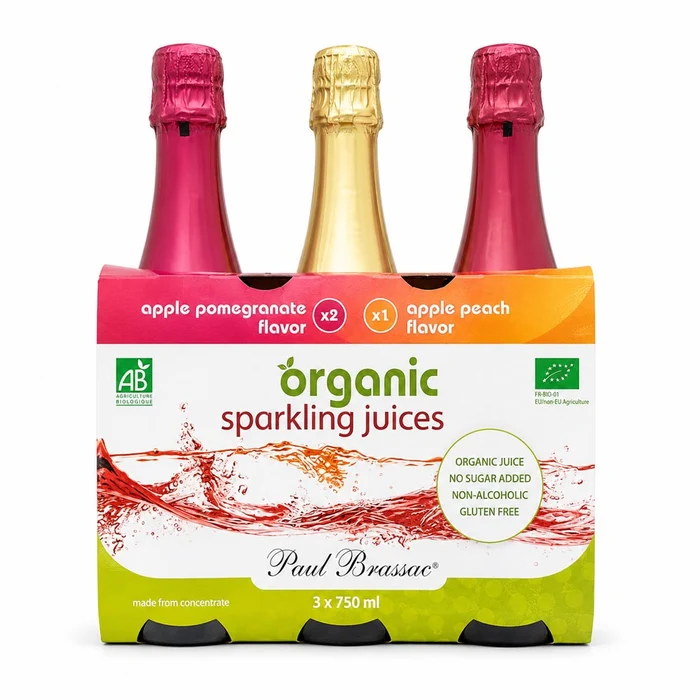 P/B ORGANIC SPARKLING JUICE AP