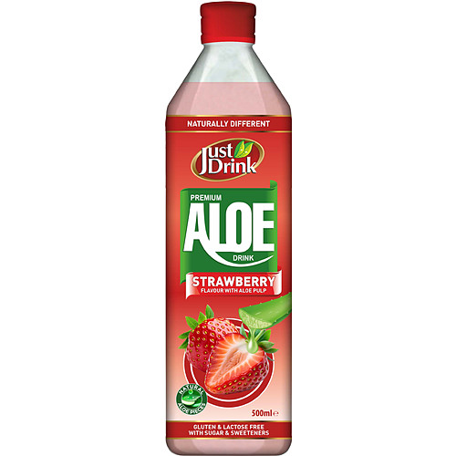 JUST DRNK ALOE VERA DRINK STRA