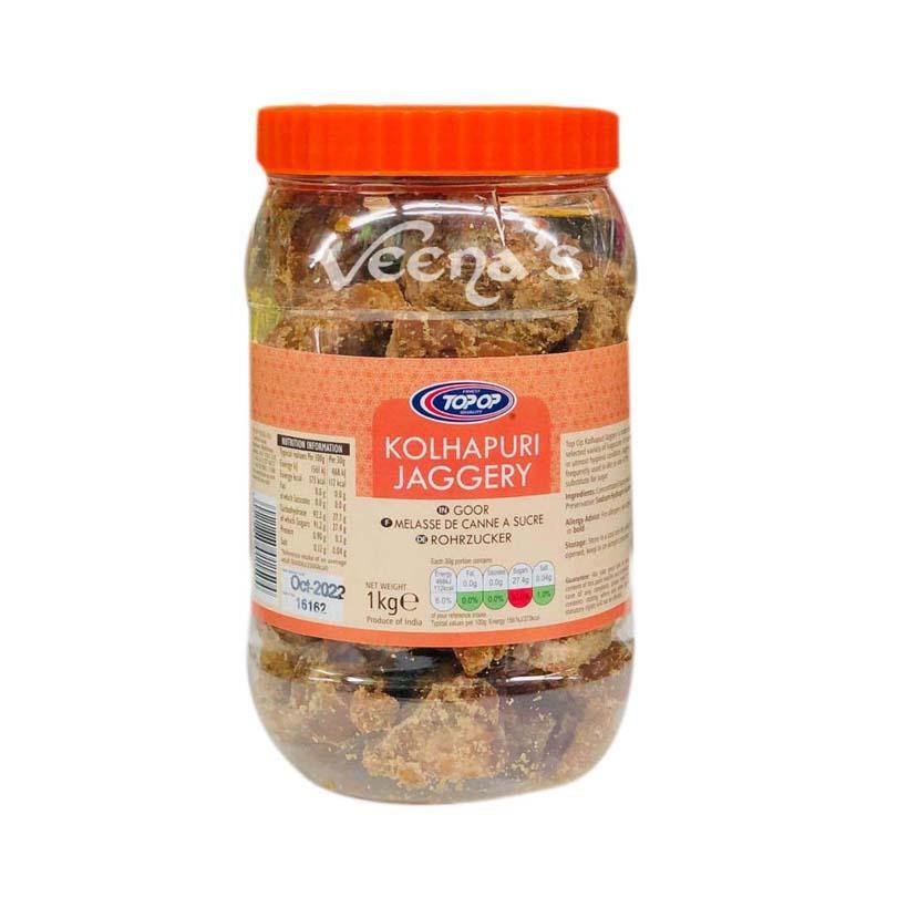 TOP OP KOHLPURI JAGGERY JAR