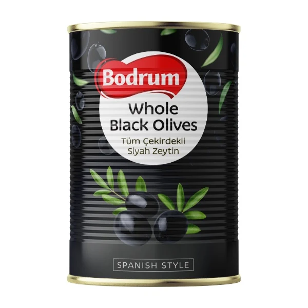 BODRUM BLACK WHOLE OLIVES