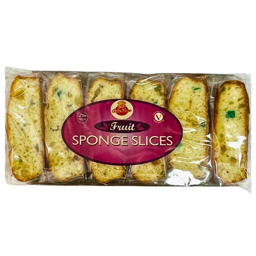 FRUIT SPONGE SLICES