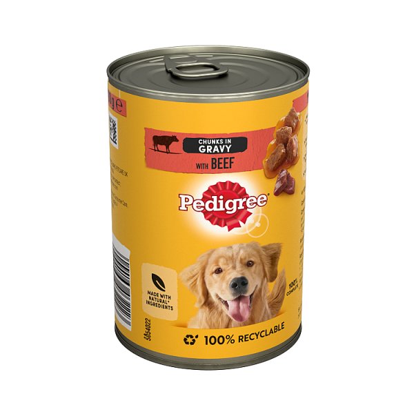 Pedigree Dog Tin Beef Gravy