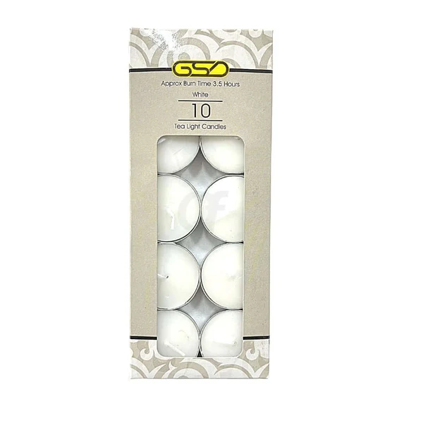 GSD TEA LIGHT COLOUR CANDLES 1