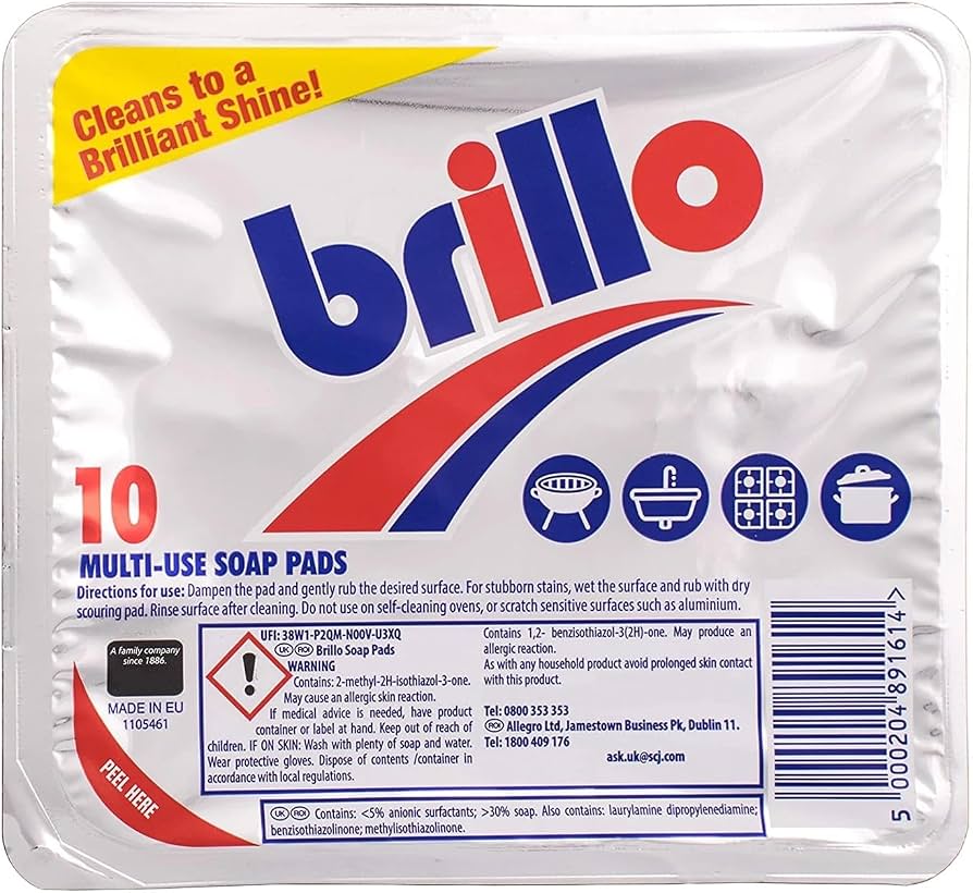 BRILLO MULTI USE SOAP PADS