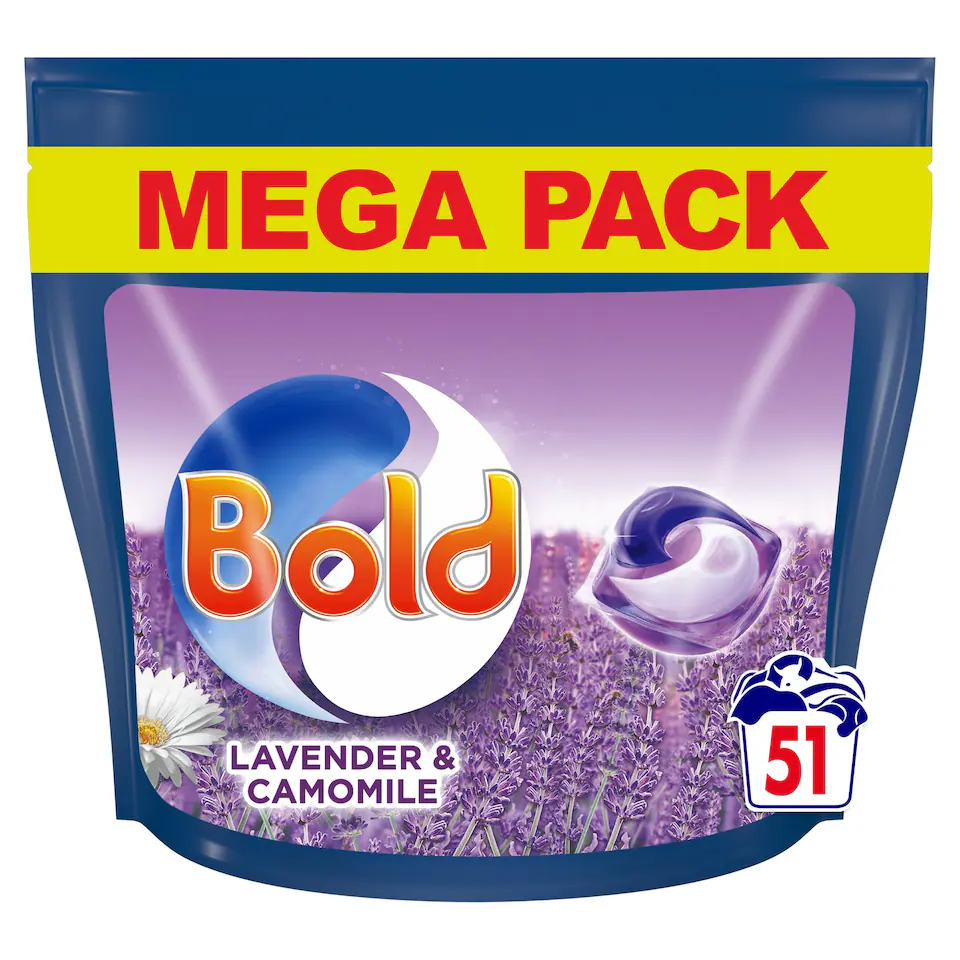 BOLD LAUNDRY PODS LAV & CAM