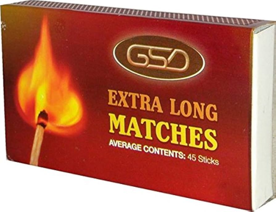 GSD SAFTEY MATCHES LONG