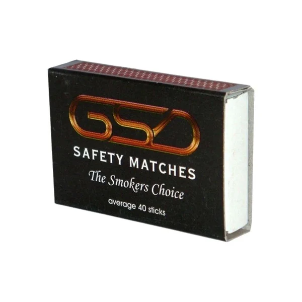 GSD SAFTEY MATCHES BOX