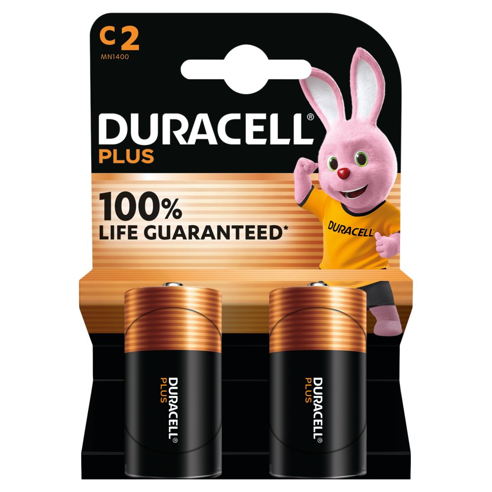 DURACELL PLUS 100% C