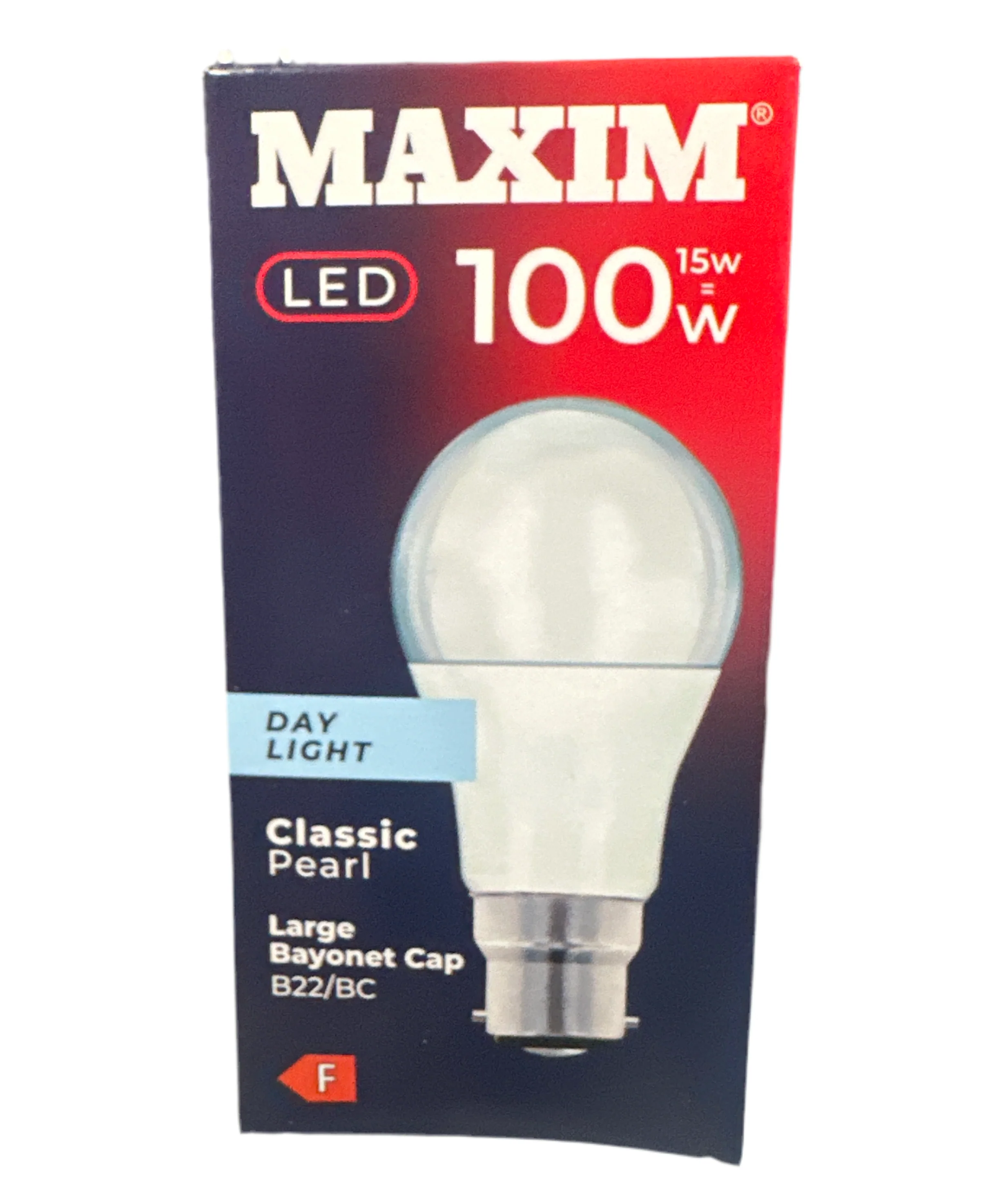 MAXIM LED BULB 15W=100W BAYONET TYPE
