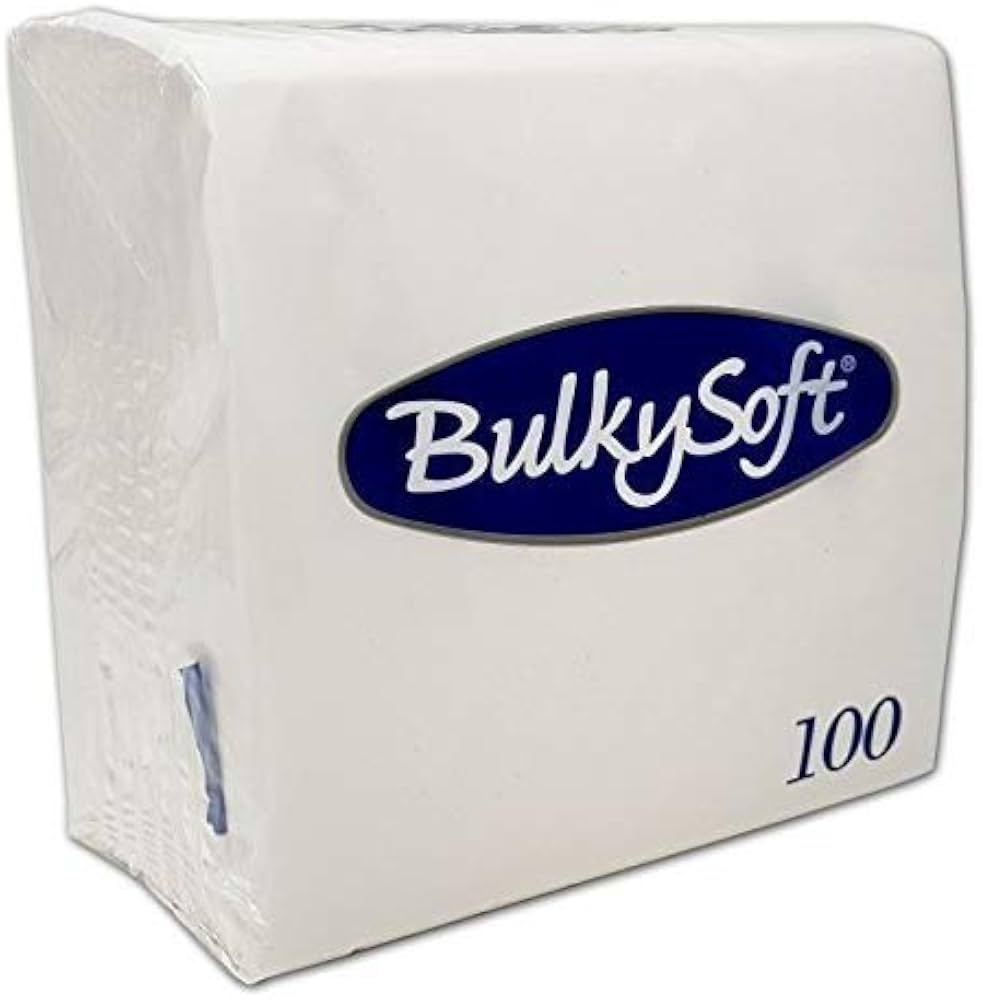 BULKYSOFT NAPKINS 40X40 CM 100