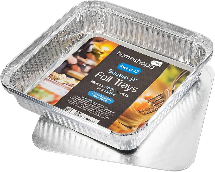 DID 9X9 JUMBO FOIL CONTAINERS
