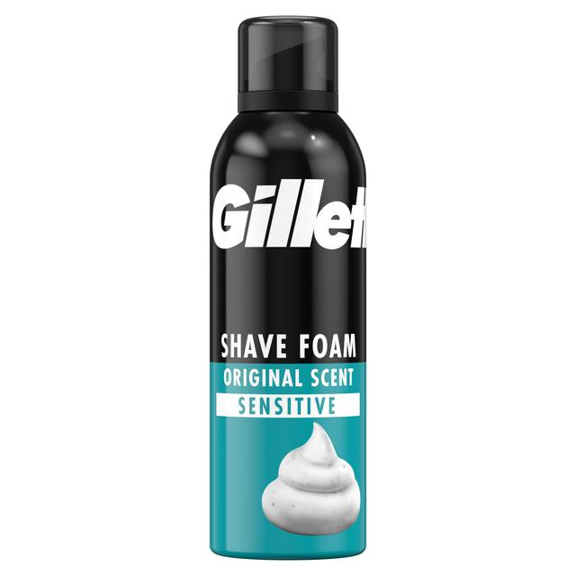 GILLETTE SHAVE FOAM SENSITIVE