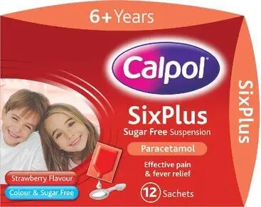 Calpol Six Plus Sachets SF