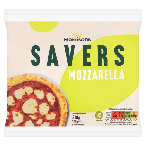 DISC MOZZARELLA PORTION