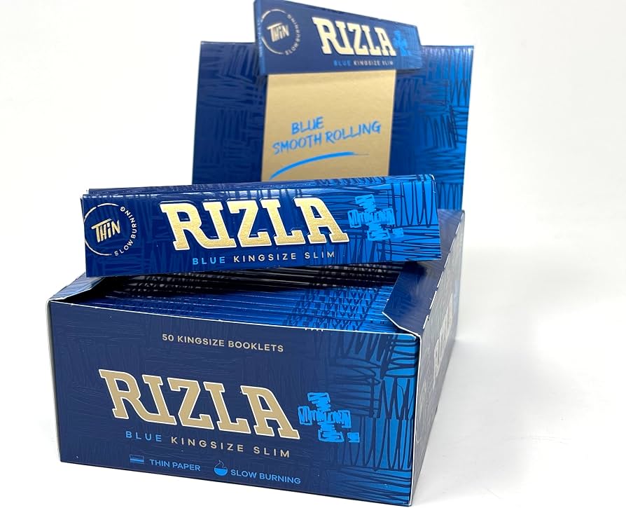 RIZLA PAPERS K/S SLIM BLUE