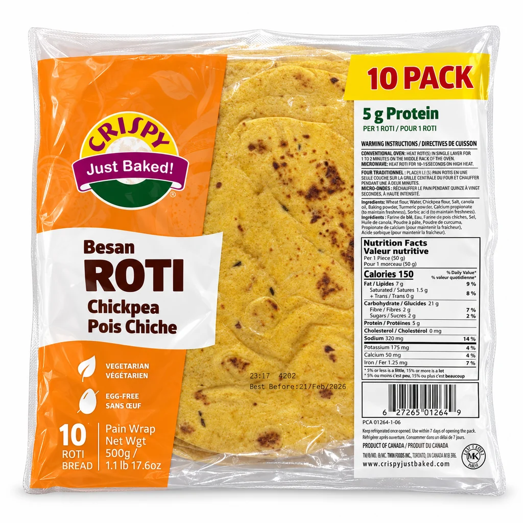 CRISPY BESAN ROTI