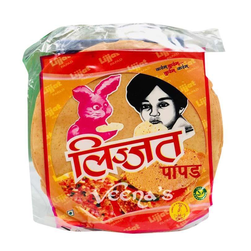LIJJAT PAPAD URID BLACK PEPPER