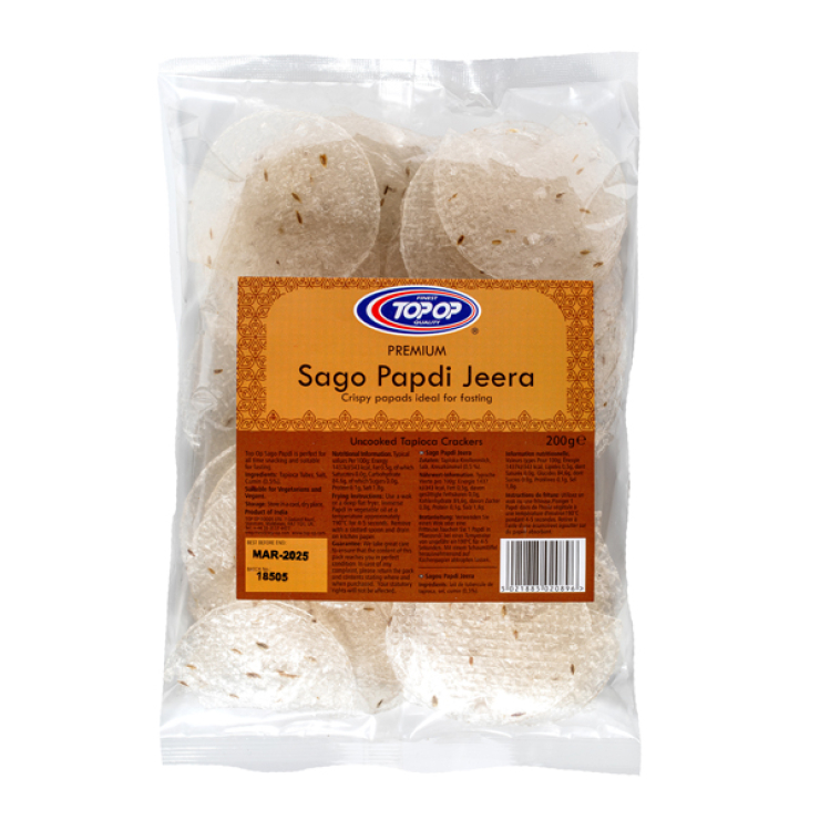 TOP OP SAGO PAPDI JEERA