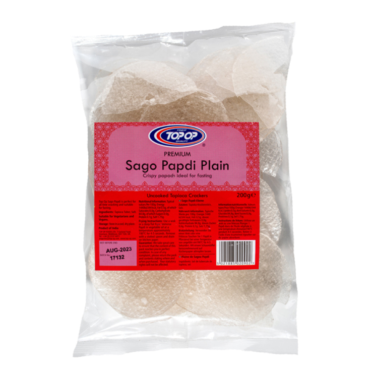 TOP OP SAGO PAPDI PLAIN