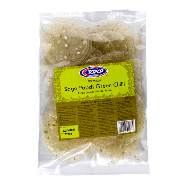 TOP OP SAGO PAPDI CHILLI