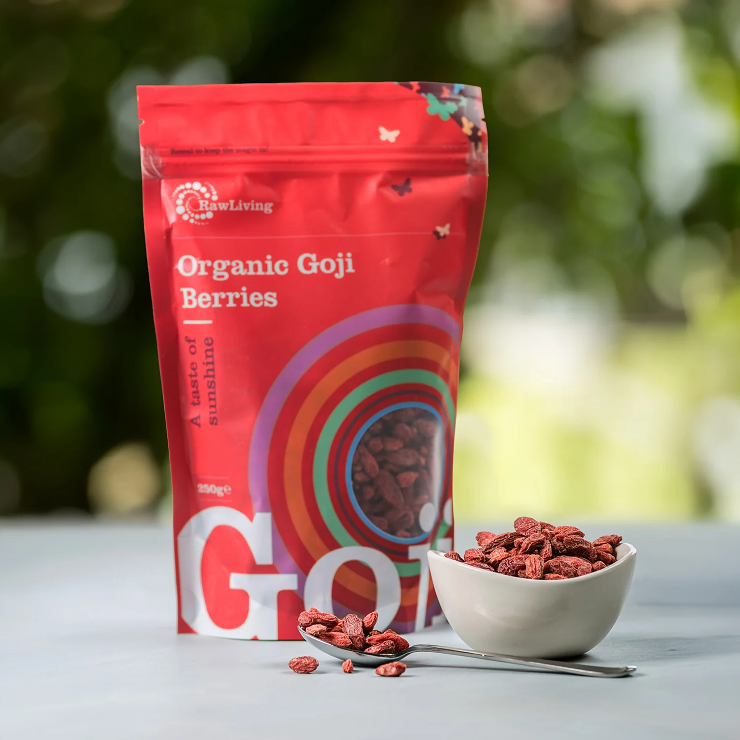 TOP OP GOJI BERRIES