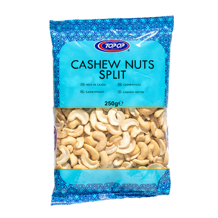 TOP OP CASHEW NUTS SPLIT
