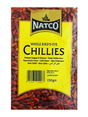 NATCO DRY CHILLIES BIRD EYE