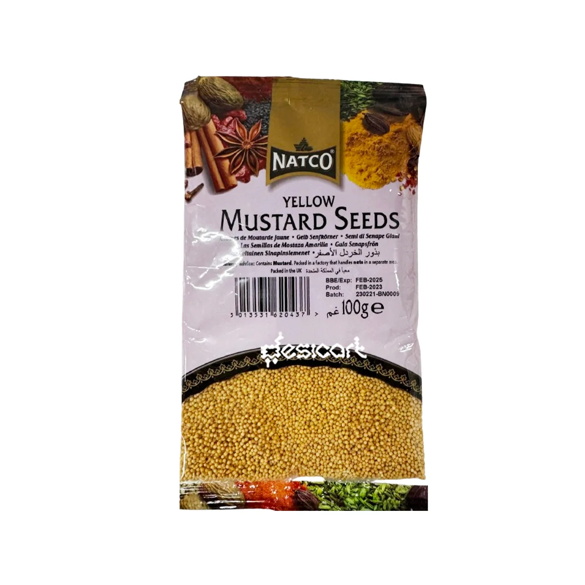 NATCO MUSTARD SEED YELLOW